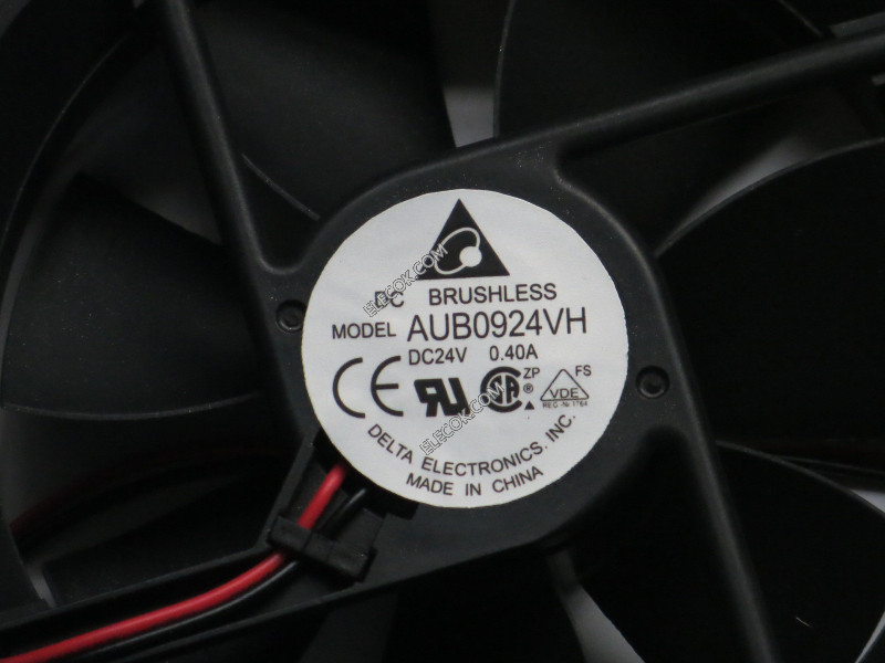 DELTA AUB0924VH 24V 0.40A 2wires Cooling Fan 