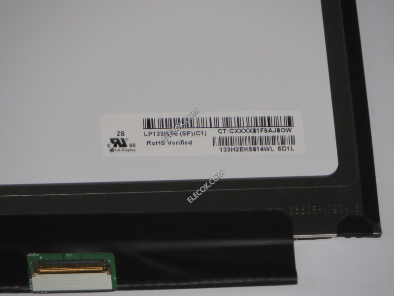 LP133WF5-SPC1 13.3" 1920×1080 LCD Panel for LG Display