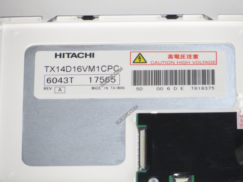 TX14D16VM1CPC 5,7" a-Si TFT-LCD Panneau pour HITACHI 