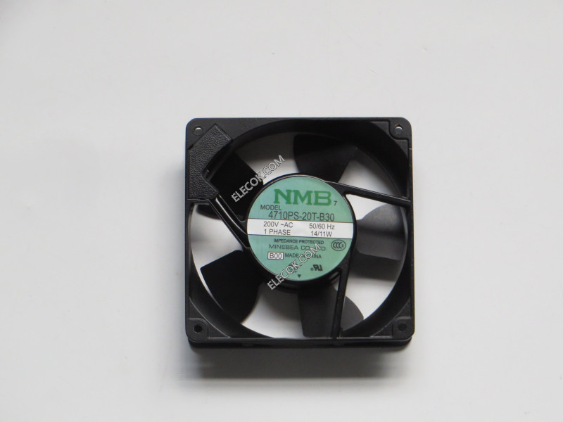 NMB 4710PS-20T-B30 200V 50/60HZ 14/11W AC Ventilator 