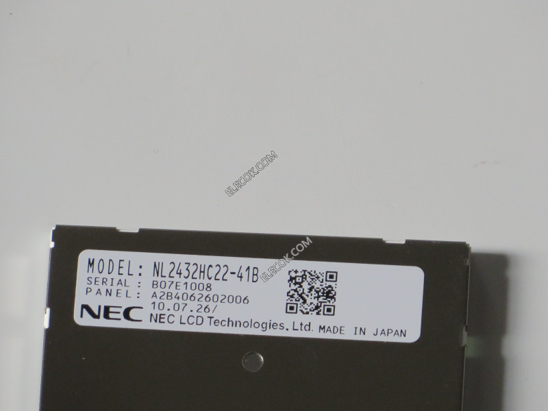 NL2432HC22-41B 3,5" a-Si TFT-LCDPanel para NEC pantalla táctil Inventory new 