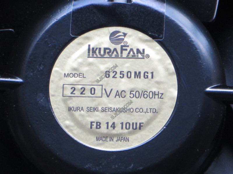 IKURA 6250MG1 220V 50/60Hz VENTILATOR FROM JAPAN remodelado 