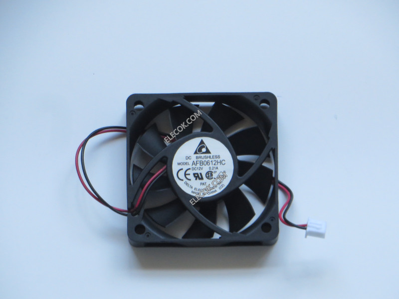 DELTA AFB0612HC 12V 0.21A 2wires Cooling Fan