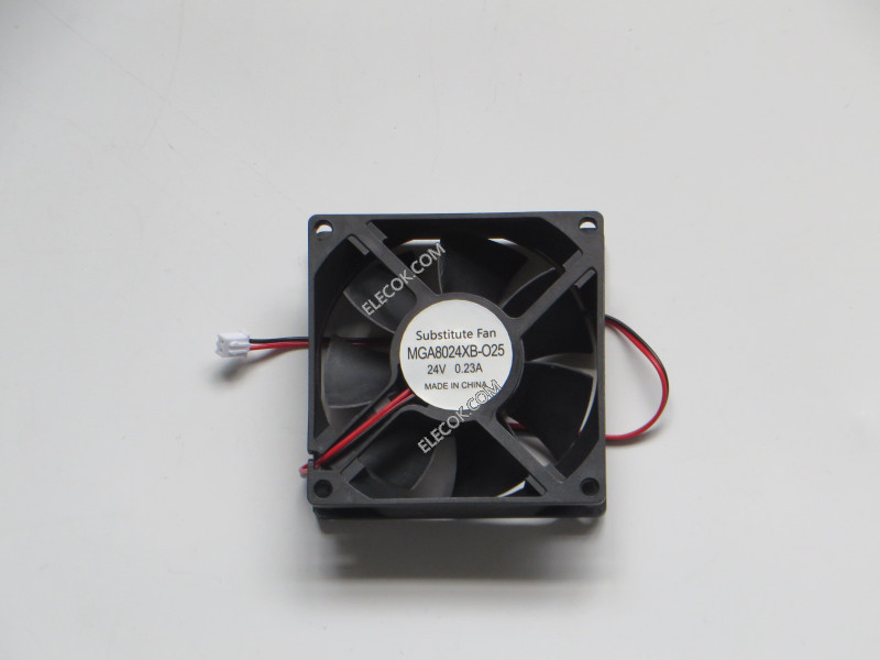 MAGIC MGA8024XB-O25 24V 0.23A 2wires cooling fan, substitute 