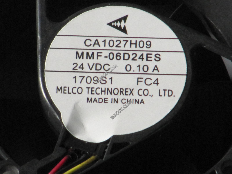 MitsubisHi CA1027H09 MMF-06D24ES-FC4 24V 0.1A 3wires Cooling Fan