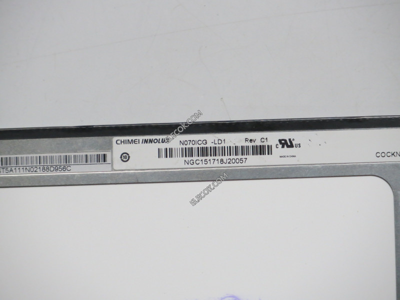N070ICG-LD1 7.0"40PIN  a-Si TFT-LCD Panel for CHIMEI INNOLUX