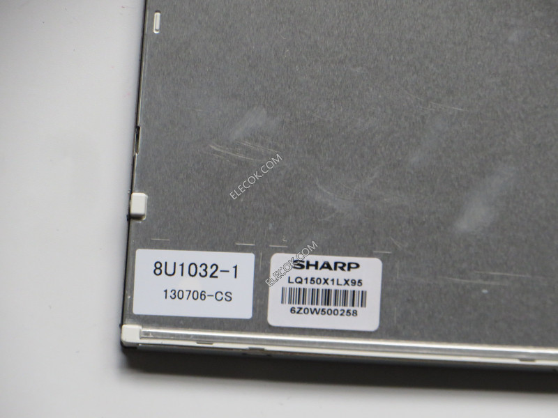 LQ150X1LX95 15.0" a-Si TFT-LCD Panneau pour SHARP usagé 
