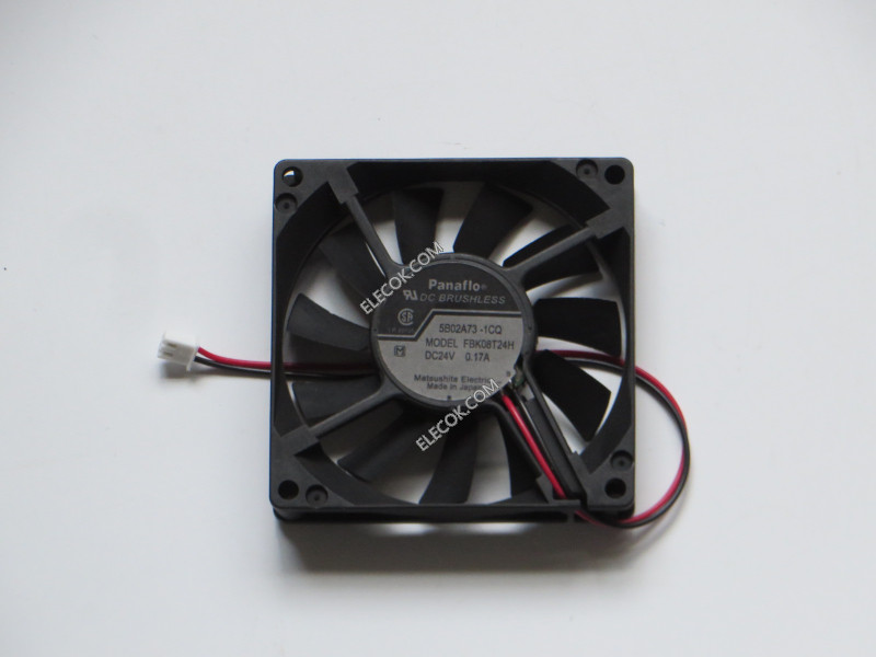 panasonic FBK08T24H 24V 0.17A 2wires Cooling Fan