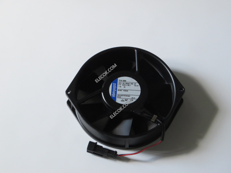 EBM-Papst TYP 7114NHR 24V 0.79A 2wires Cooling Fan