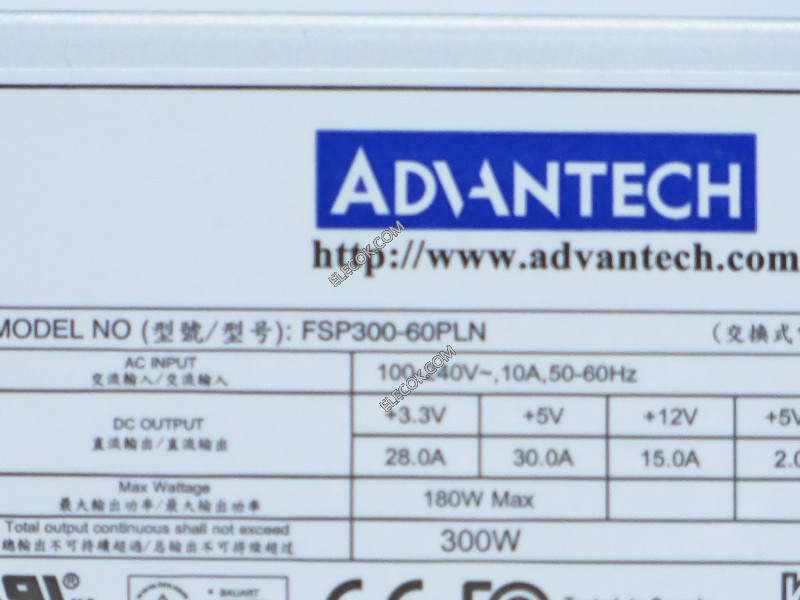 Advantech FSP300-60PLN Server - Power Supply 300W, FSP300-60PLN, with SWITCH