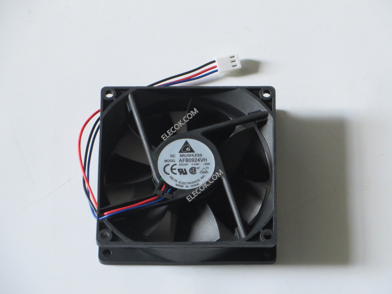 DELTA AFB0924VH-R00 24V 0.40A  3wires Cooling Fan