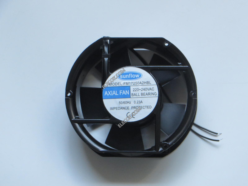 sunflow FM17250A2HBL 220/240V 0,23A 2 Cable Enfriamiento Ventilador 