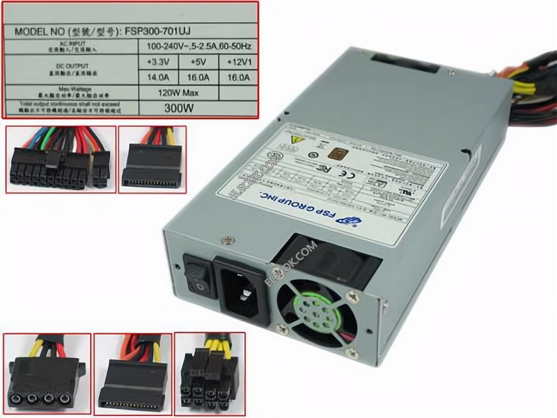 FSP Group Inc FSP300-701UJ Server - Power Supply 300W, 1U, FSP300-701UJ