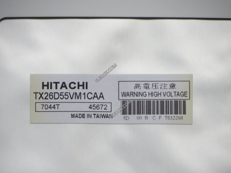 TX26D55VM1CAA 10.4" a-Si TFT-LCD 패널 ...에 대한 HITACHI 두번째 손 