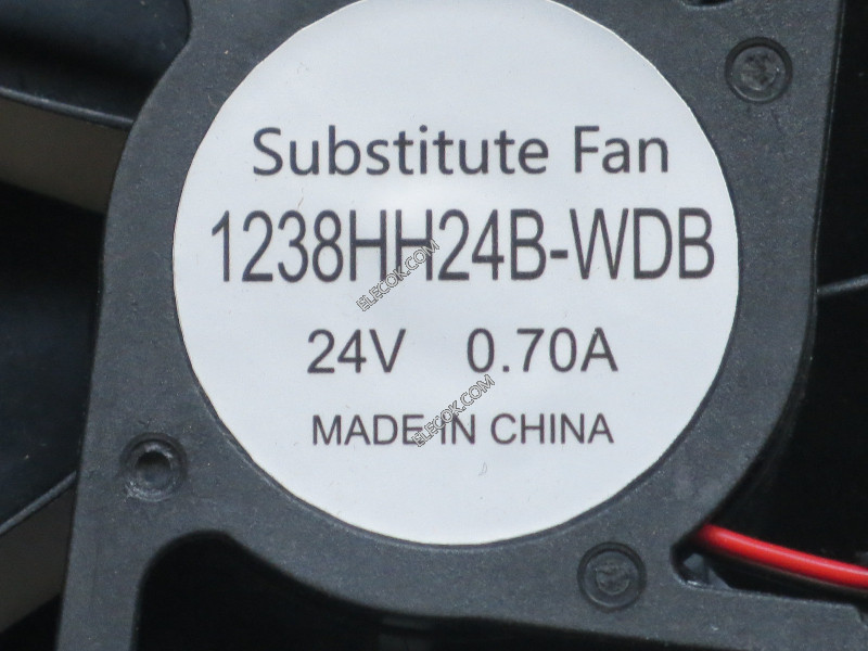 T&amp;T 1238HH24B-WDB 24V 0.70A 2 전선 냉각 팬 대용품 