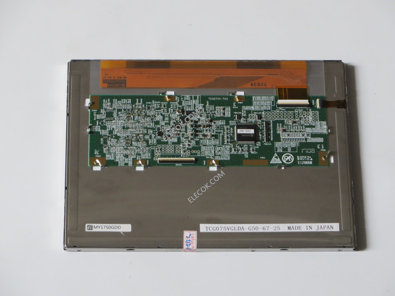 TCG075VGLDA-G50 7,5" a-Si TFT-LCD Panel til Kyocera 