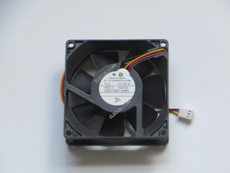 MitsubisHi MMF-09B12DH 12V 0.22A 3wires cooling fan