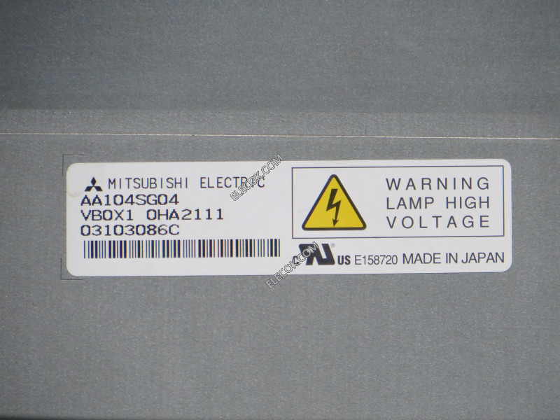 AA104SG04 10,4" a-Si TFT-LCD Panneau pour Mitsubishi 