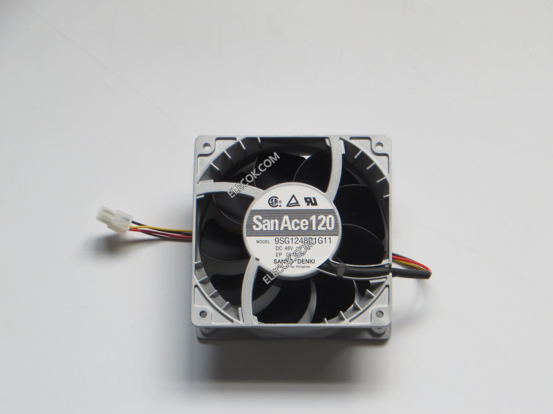 9SG1248P1G11 SANYO   48v  1A 4wires Cooling Fan  refurbished 
