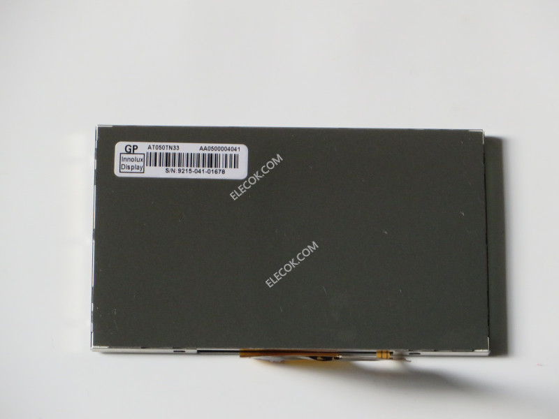 AT050TN33 Innolux 5" LCD Paneel Voor MP4 GPS 