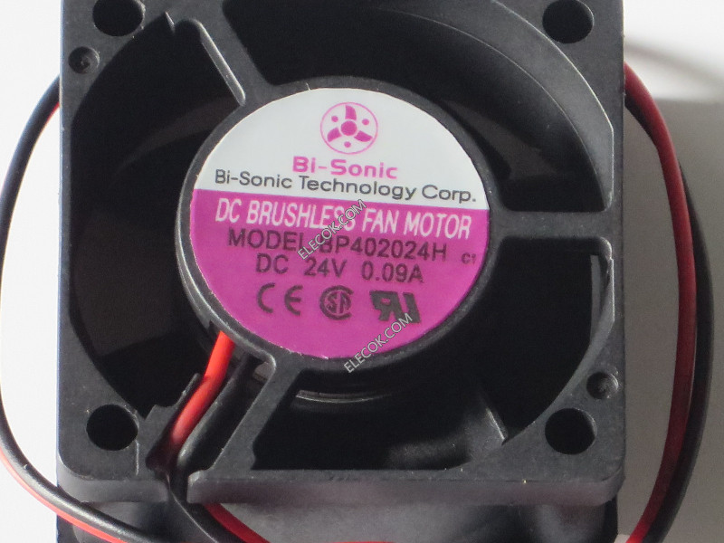 Bi-sonic BP402024H 24V 0.09A 2wires cooling fan