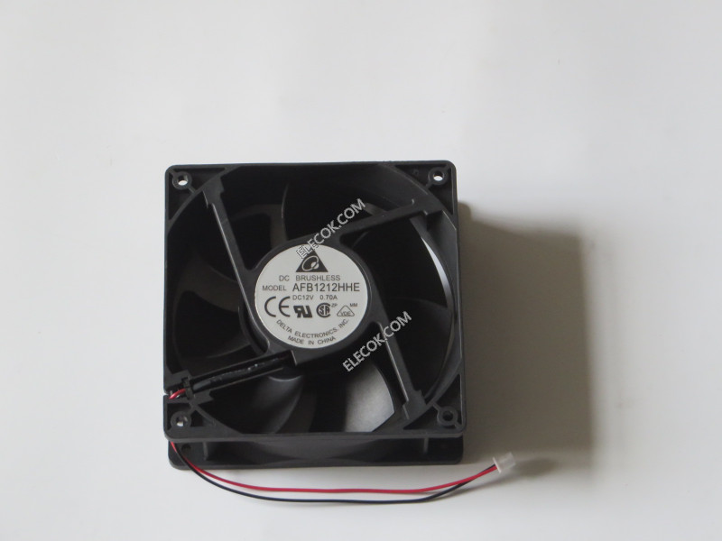 DELTA AFB1212HHE 12V 0.70A 5.52W 2wires Cooling Fan