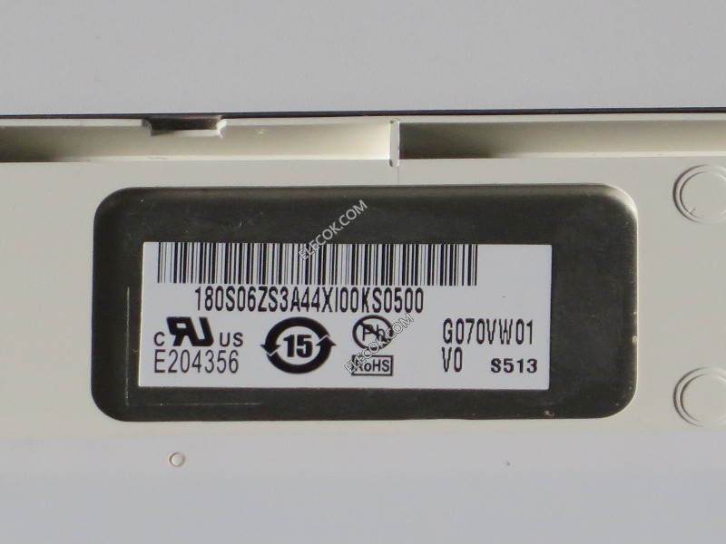 G070VW01 V0 7.0" a-Si TFT-LCD Panneau pour AUO 