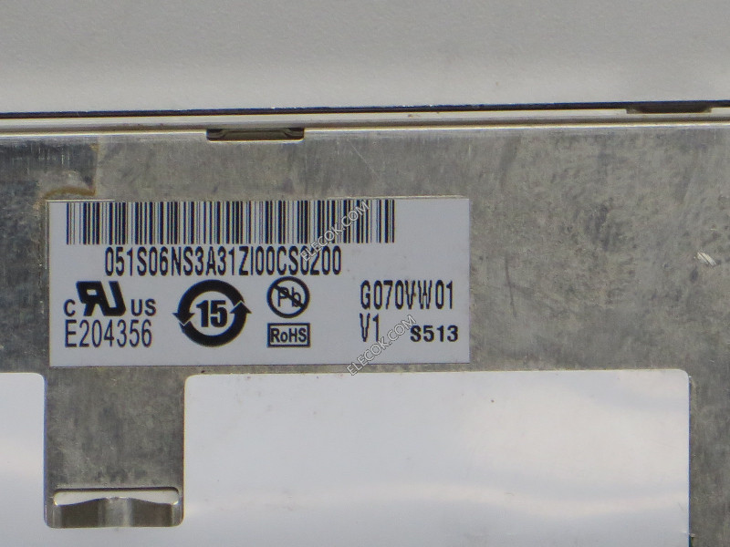 G070VW01 V1 7.0" a-Si TFT-LCD Panneau pour AUO 
