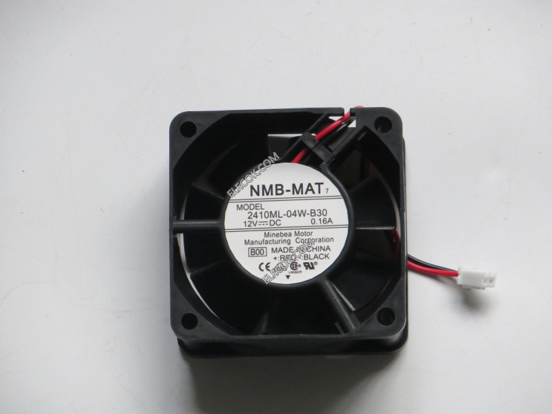 NMB 2410ML-04W-B30-B00 12V 0,16A 2 câbler Ventilateur 