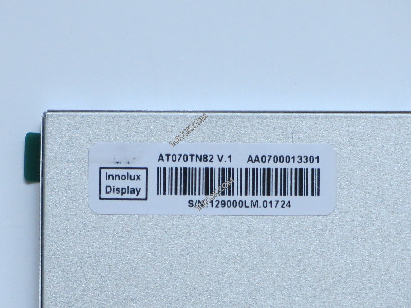 AT070TN82 V1 INNOLUX 7" LCD Panel With Berøringspanel 