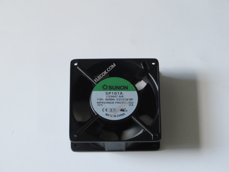 SUNON SP101A 1123HST.GN 115V 0,21/0,18A Cooling Fan with plug connection 