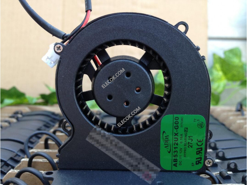 ADDA AB5312UX-GO0 12V 0,16A DC Blower Cooling Fan 