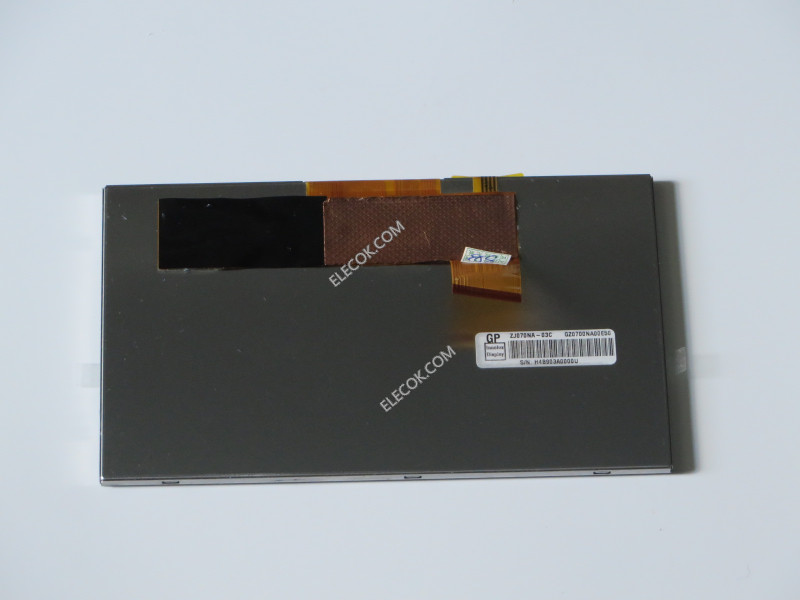 ZJ070NA-03C 7.0" a-Si TFT-LCD Panel til CHIMEI INNOLUX used 