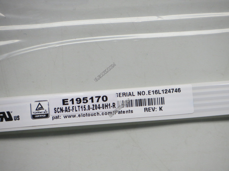 E195170 SCN-A5-FLT15.0-Z04-0H1-R ELO tela sensível ao toque 