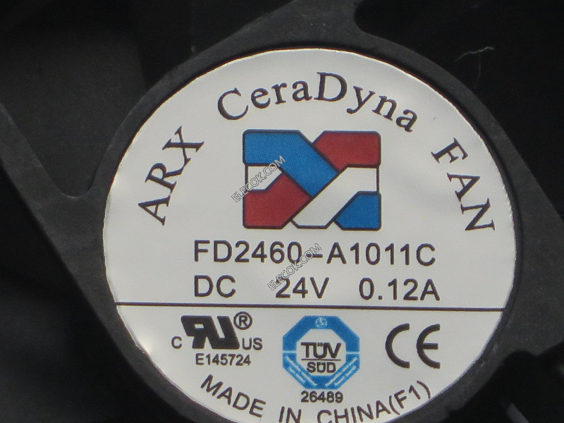 Y.S.TECH FD2460-A1011C 24V 0,12A 2 draden koelventilator 