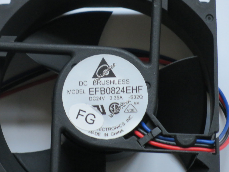 Delta EFB0824EHF-S32Q 24V 0.35A  3wires Fan, test speed function