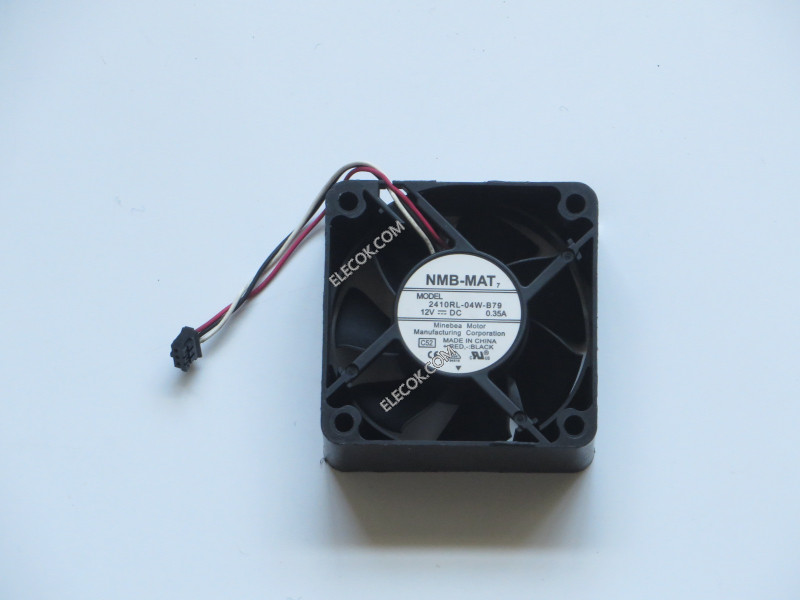 NMB 2410RL-04W-B79 12V 0,35A 3 cable Enfriamiento Ventilador 