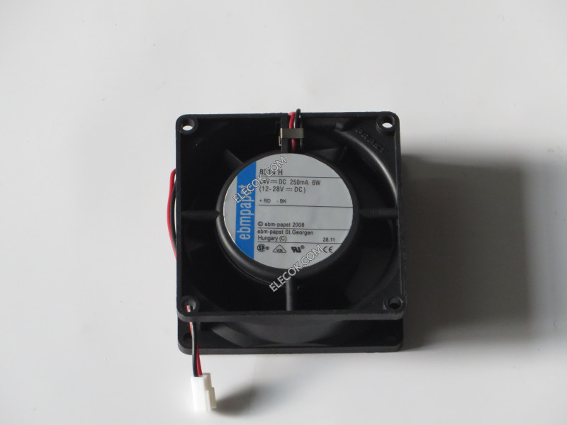 ebmpapst 8314H 24V 6.0W 80*80*32MM  2wires   High-end equipment axial fan