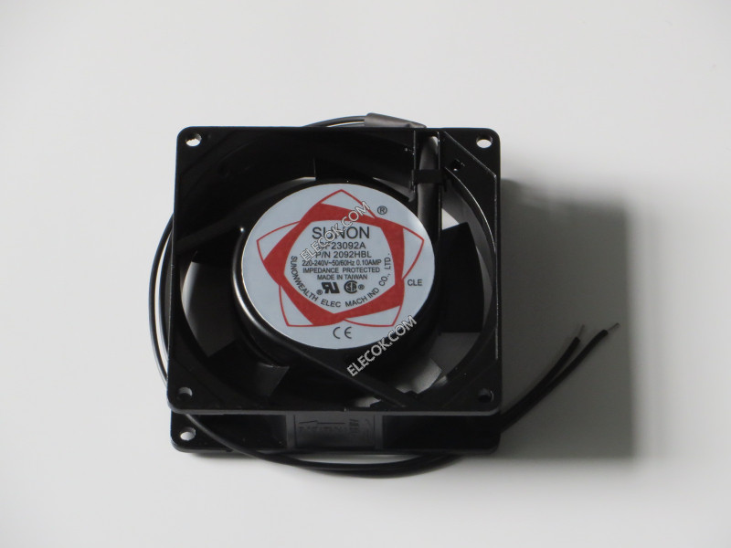 SUNON SF23092A 220V 0.1A 2wires cooling Fan