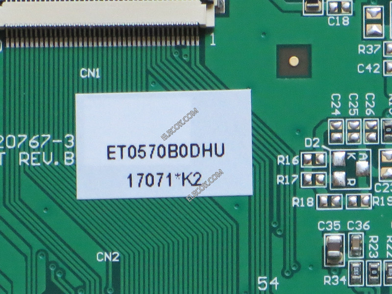ET0570B0DHU 5,7" a-Si TFT-LCD Panel för EDT 