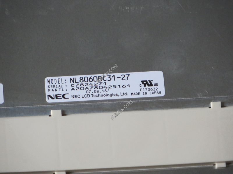 NL8060BC31-27 NEC 12.1" LCD 패널 