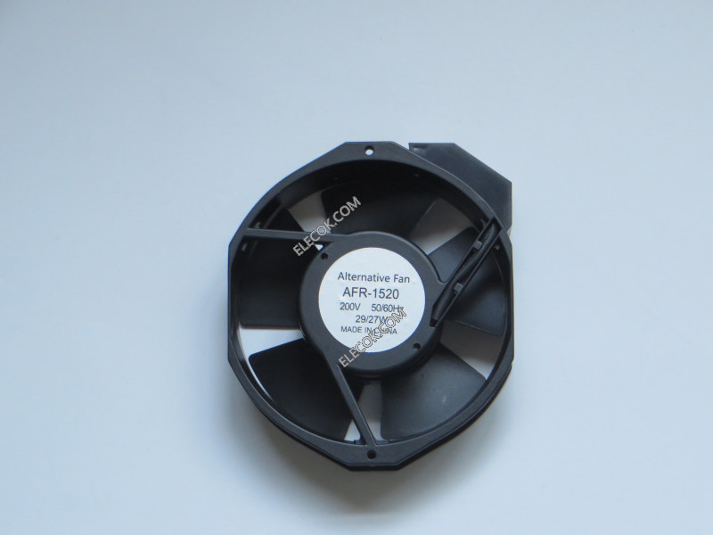 APISTE AFR-1520 200V 29/27W 50/60HZ Cooling Fan with plug connection substitute 