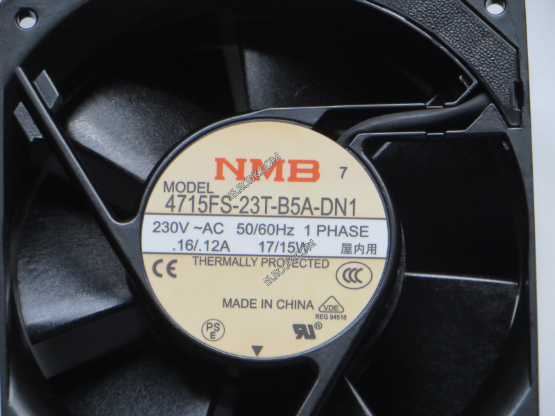 NMB 4715FS-23T-B5A-DN1 230V 0,16/0,12A 17/15W fan 