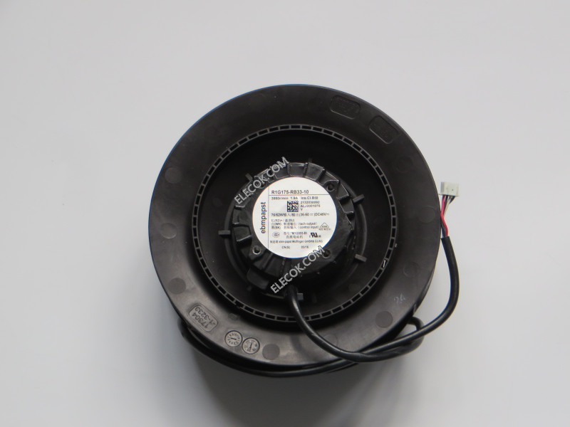 Ebmpapst R1G175-RB33-10 48V 1,9A 76/62W 4 cable Enfriamiento Ventilador Reformado 