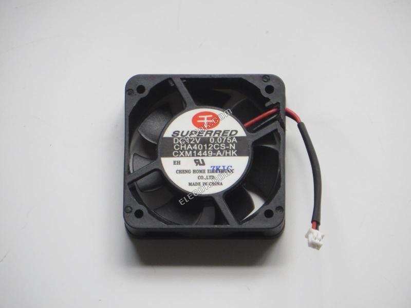 Ventilateur 4 Cm 2 Broches Neuf DC12V 0.075A Modèle 4010 - Pour Refroidissement électronique