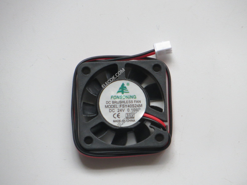 FONSONING FSY40S24M 24V 0.10A 2wires Cooling Fan