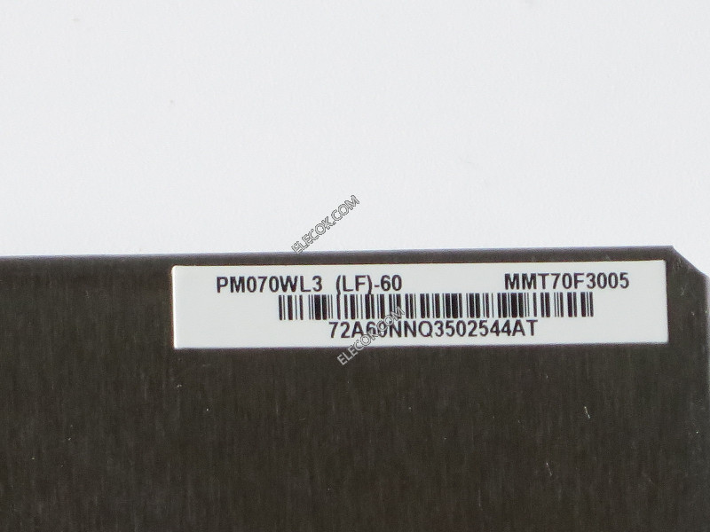 PM070WL3 7.0" a-Si TFT-LCD Paneel voor PVI 