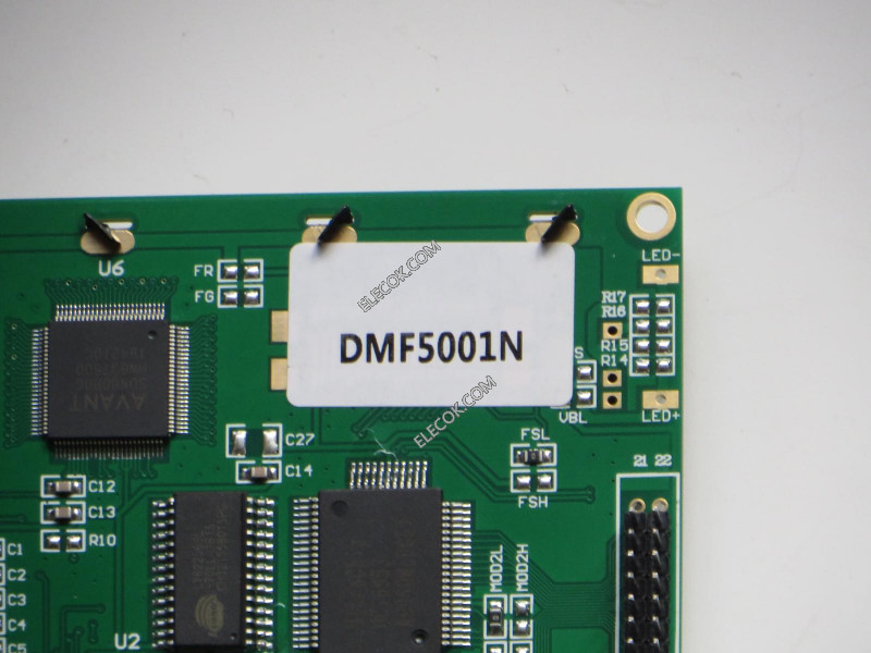 DMF5001N Optrex LCD with bakgrundsbelysning Ersättning 