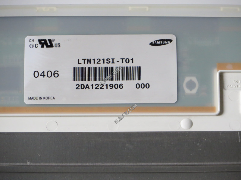 LTM121SI-T01 12,1" a-Si TFT-LCD Panel dla SAMSUNG used 