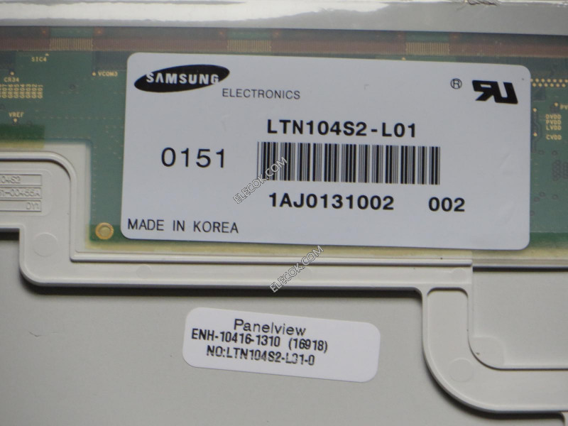 LTN104S2-L01 10,4" a-Si TFT-LCD Panel para SAMSUNG 